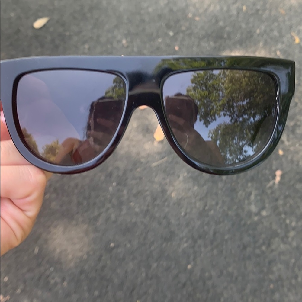CELINE Polarized Black CL4001IN Sunglass